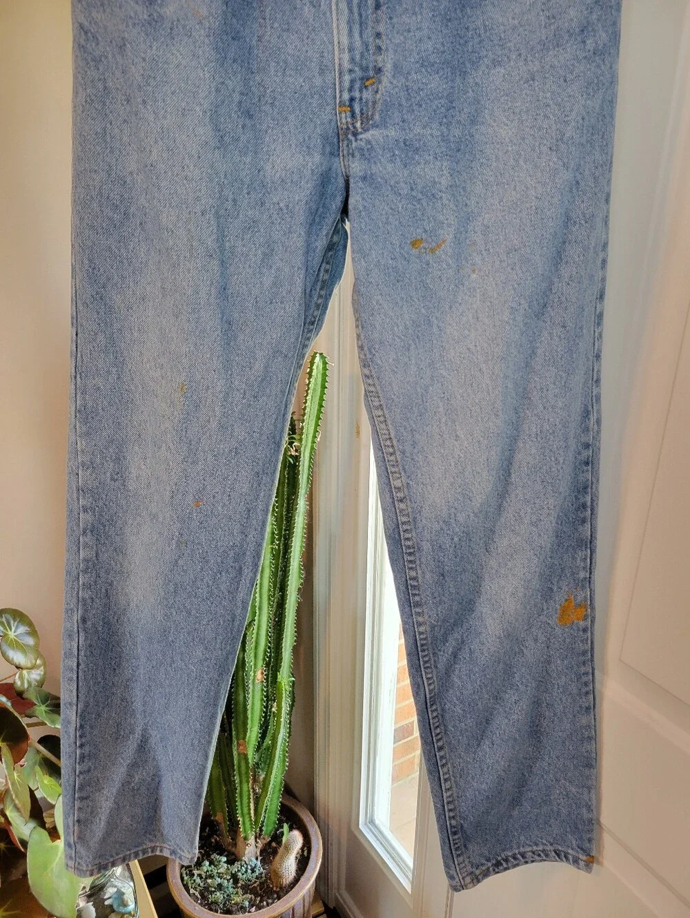 Levi's Orange Tab Vintage Straight Leg Light Wash Jeans, Size 29×32 Mens‎